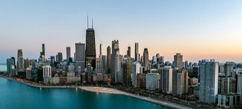 Chicago skyline, representing MSL's market presence in Chicago.